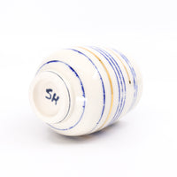 Five o'clock cocktail cup in stripes