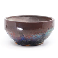 Medium soda-fired serving bowl 3