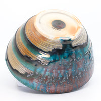 Medium soda-fired serving bowl 4