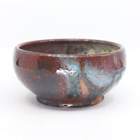 Medium soda-fired serving bowl 6