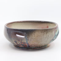 Small, squared soda-fired serving bowl 5