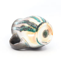 Belly mug, soda fired