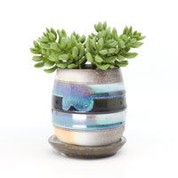 Soda fired planter