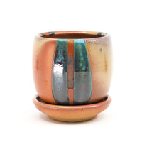Soda fired planter