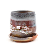 Soda fired planter