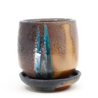 Soda fired planter