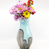 Porcelain vase in Sky