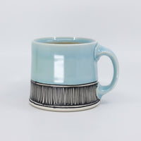Flat Bottom Mug 13 in September Sky