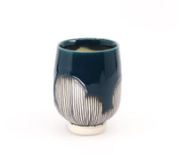 Five o'clock cocktail cup in Peacock