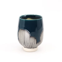 Five o'clock cocktail cup in Peacock