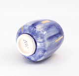 Five o'clock cocktail cup in blue and gold