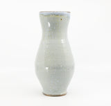 Vase in butter blue