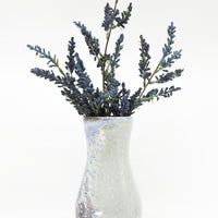 Vase in butter blue