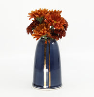Bud vase in cloud and gold