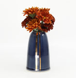 Bud vase in cloud and gold