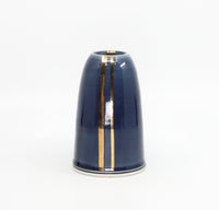 Bud vase in cloud and gold