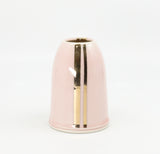 Bud vase in Charleston and gold