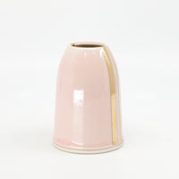 Bud vase in Charleston and gold
