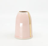 Bud vase in Charleston and gold