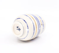 Five o'clock cocktail cup in stripes