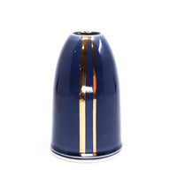 Bud vase in cloud and gold