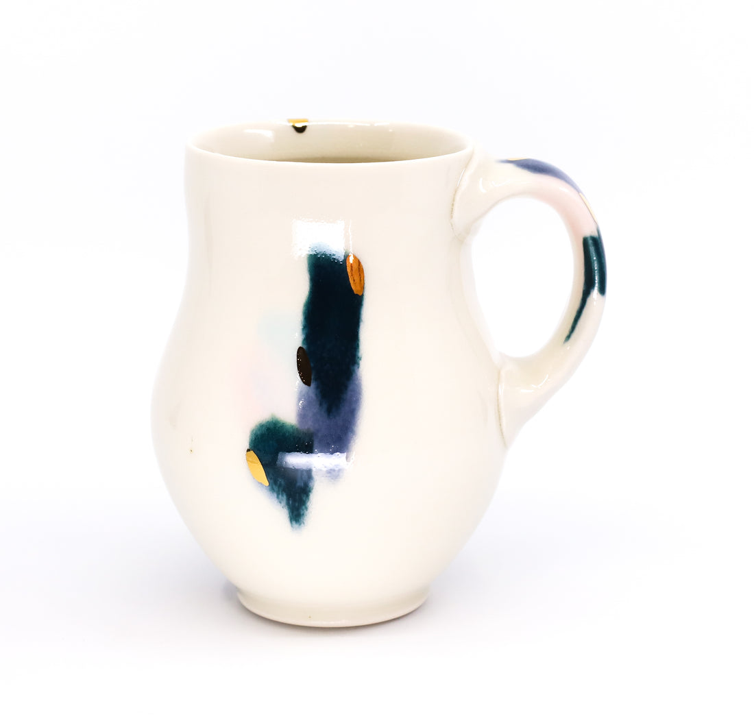 Belly mug in watercolor