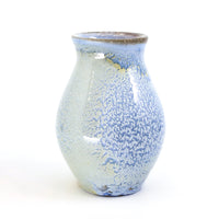 Vase in butter blue