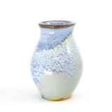 Vase in butter blue