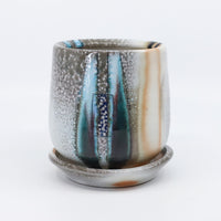 Soda fired planter