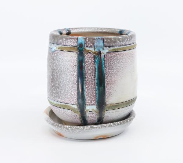 Soda fired planter
