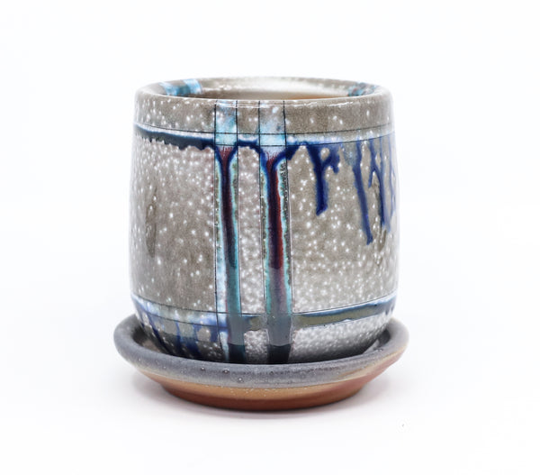 Soda fired planter