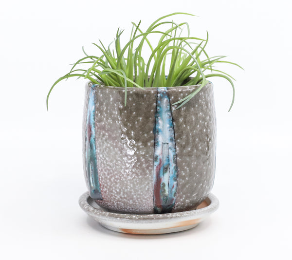 Soda fired planter