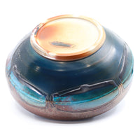 Large soda-fired serving bowl