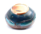 Large soda-fired serving bowl