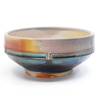 Large soda-fired serving bowl 2