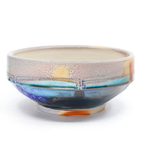 Large soda-fired serving bowl 2