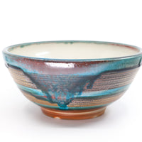 Large soda-fired serving bowl 3