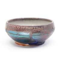 Medium soda-fired serving bowl 1