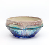 Medium soda-fired serving bowl 2