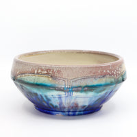Medium soda-fired serving bowl 2