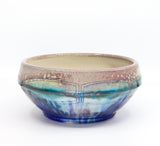 Medium soda-fired serving bowl 2