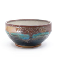 Medium soda-fired serving bowl 3