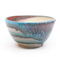 Medium soda-fired serving bowl 4