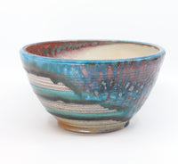 Medium soda-fired serving bowl 4