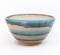 Medium soda-fired serving bowl 4