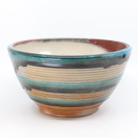 Medium soda-fired serving bowl 4