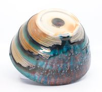 Medium soda-fired serving bowl 4