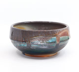 Medium soda-fired serving bowl 5