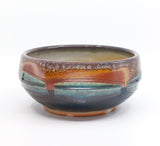 Medium soda-fired serving bowl 5