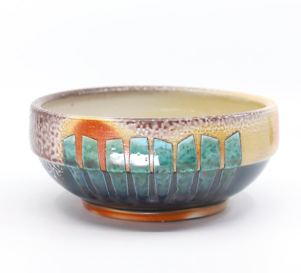 Small soda-fired serving bowl 2